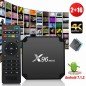 Décodeur multimédias Smart TV Box Android 7.1 X96 Mini 2G/16G