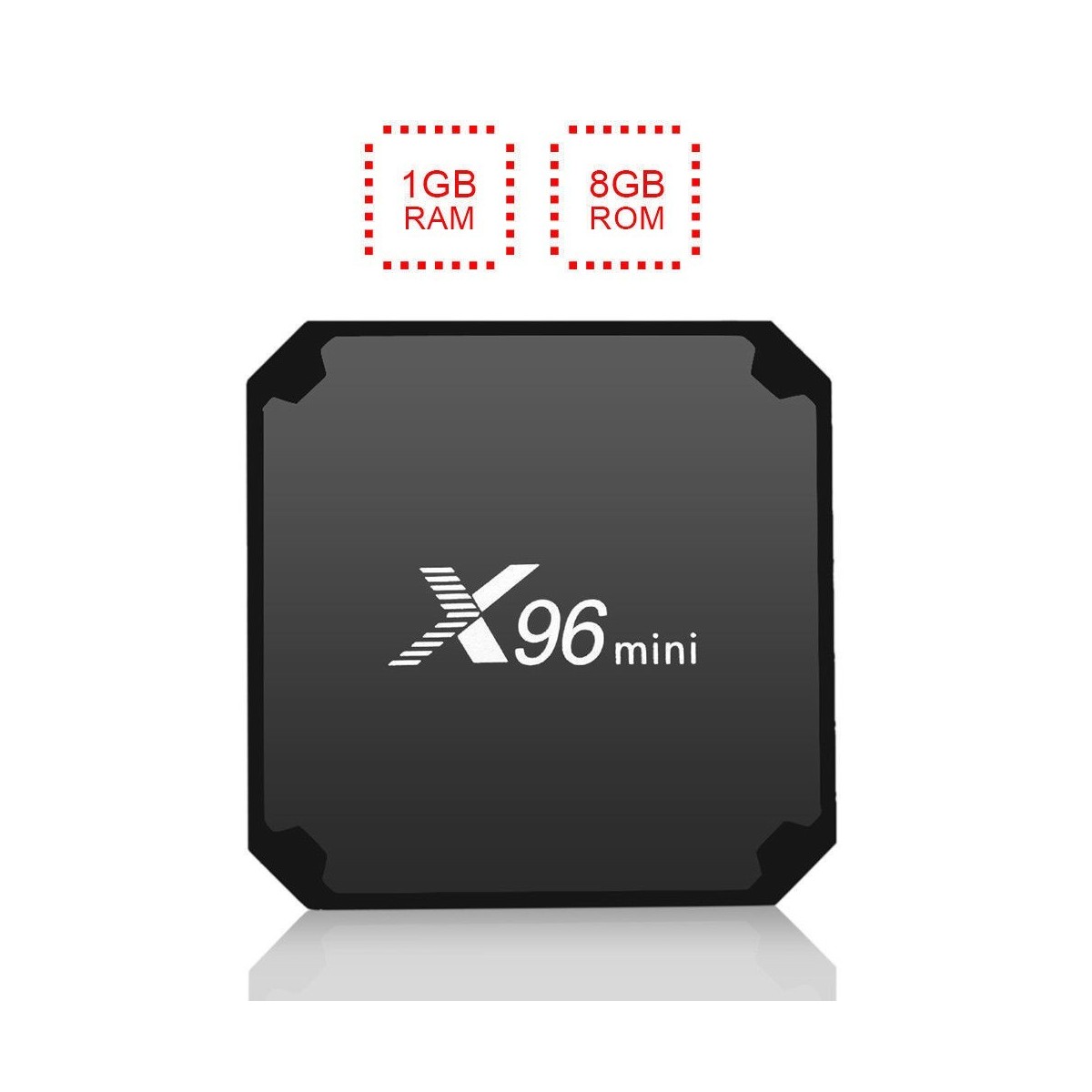 Décodeur multimédias Smart TV Box Android 7.1 X96 Mini 1G/8G