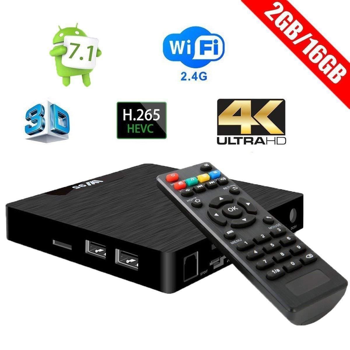 Décodeur multimédias Smart TV Box Android 7.1 W95 2G/16G