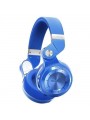 Casque Bluetooth Bluedio T2+ stéréo sans fil avec microphone carte micro-SD et FM radio Bleu