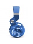 Casque Bluetooth Bluedio T2+ stéréo sans fil avec microphone carte micro-SD et FM radio Bleu