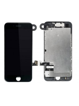 BLOC LCD POUR IPHONE 7 NOIR ASSEMBLÉ VITRE TACTILE + ECRAN LCD SANS OUTILS