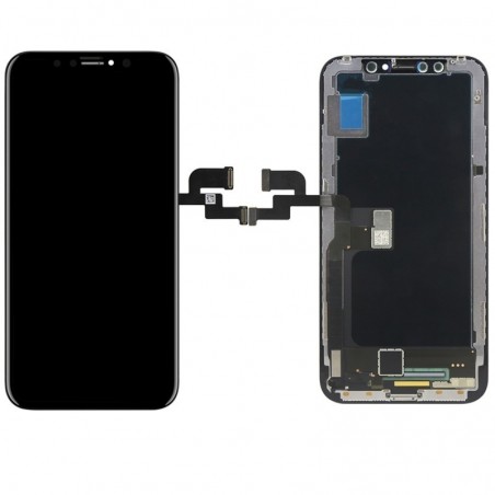 ECRAN OLED POUR IPHONE X/10 RETINA VITRE TACTILE SUR CHASSIS SANS OUTILS