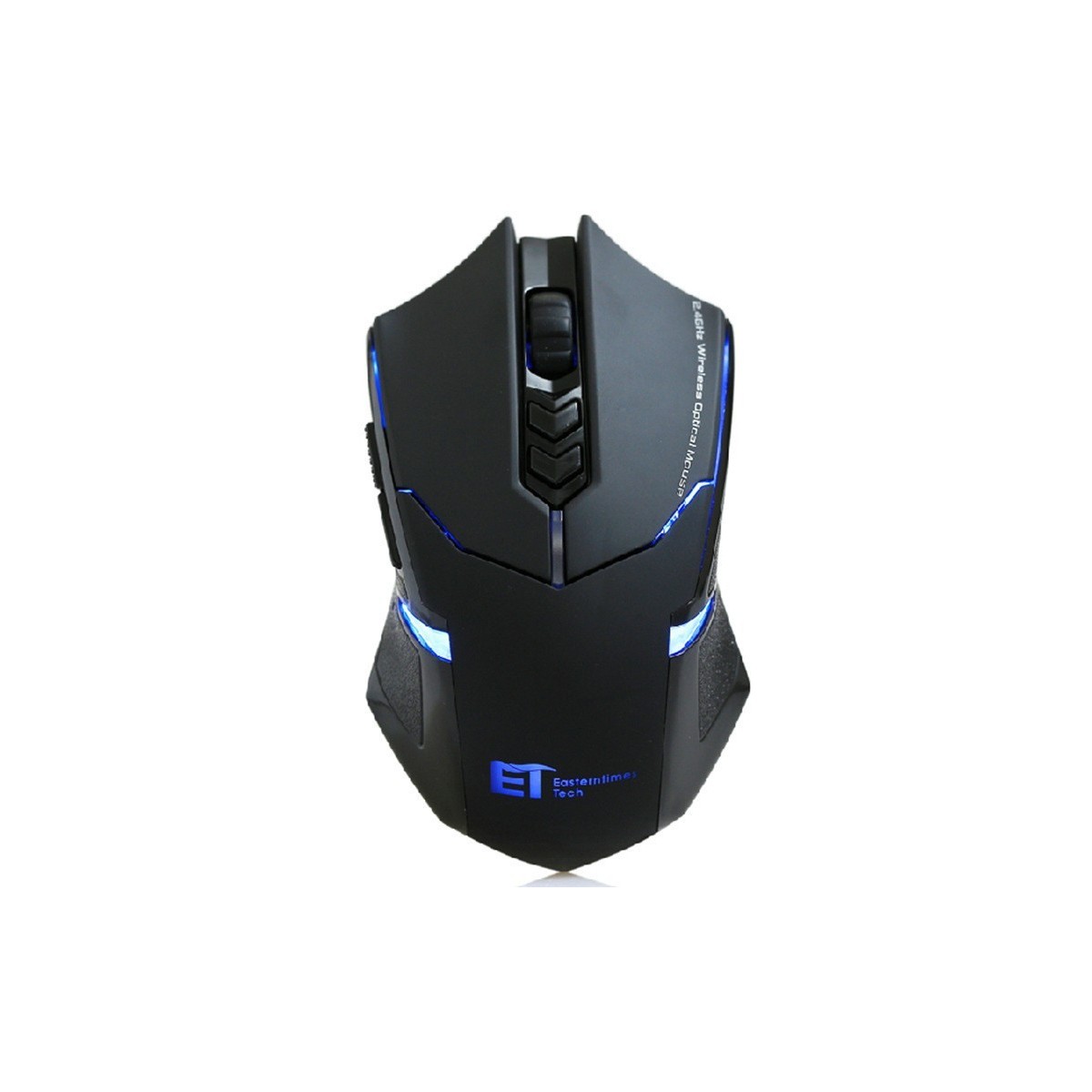 Souris de Jeu 7 Boutons Souris Gaming LED Optique 5500 DPI ET X-08 Bleu 2.4Ghz Souris de Jeu 7 Boutons Souris Gaming LED Optique 5500 DPI ET X-08 Bleu 2.4Ghz