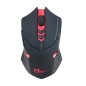 Souris de Jeu 7 Boutons Souris Gaming LED Optique 2400 DPI ET X-08 Noir-Rouge 2.4Ghz