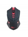 Souris de Jeu 7 Boutons Souris Gaming LED Optique 2400 DPI ET X-08 Noir-Rouge 2.4Ghz