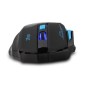 Souris de Jeu 7 Boutons Souris Gaming LED Optique 2400 DPI Zelotes F14 Noir-Bleu 2.4Ghz
