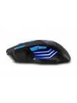 Souris de Jeu 7 Boutons Souris Gaming LED Optique 2400 DPI Zelotes F14 Noir-Bleu 2.4Ghz