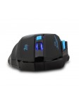 Souris de Jeu 7 Boutons Souris Gaming LED Optique 2400 DPI Zelotes F14 Noir-Bleu 2.4Ghz