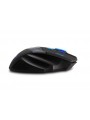 Souris de Jeu 7 Boutons Souris Gaming LED Optique 2400 DPI Zelotes F14 Noir-Bleu 2.4Ghz