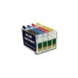 4 Cartouches rechargeables compatibles Epson T0711-T0714 4 Cartouches rechargeables compatibles Epson T0711-T0714