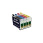 4 Cartouches rechargeables compatibles Epson T1621-T1624 (Série Stylo Plume) 4 Cartouches rechargeables compatibles Epson T1621-T1624 (Série Stylo Plume)