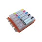 5 Cartouches Rechargeables pour Canon PGI-570 / CLI-571 5 Cartouches Rechargeables pour Canon PGI-570 / CLI-571