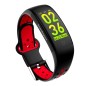 Bracelet connecté Noir-Rouge IP68 Bluetooth - Tracker Activité Écran couleur Rythme Cardiaque Podomètre Bracelet connecté Noir-Rouge IP68 Bluetooth - Tracker Activité Écran couleur Rythme Cardiaque Podomètre