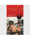 Bracelet connecté Noir-Rouge IP68 Bluetooth - Tracker Activité Écran couleur Rythme Cardiaque Podomètre