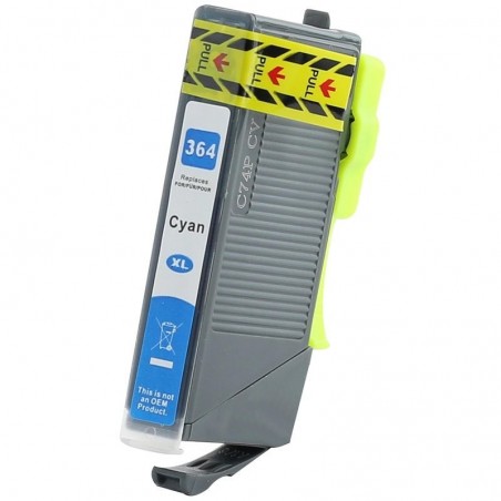 1 Cartouche compatible HP364XL Cyan 18ml