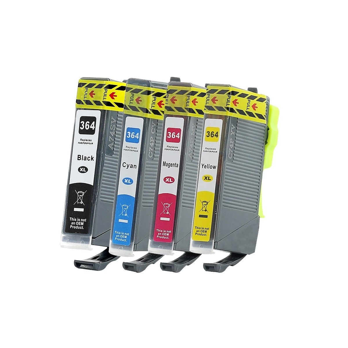 4 Cartouches compatibles avec HP364XL 4 Cartouches compatibles avec HP364XL