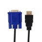 Câble HDMI vers VGA 1.8m Noir