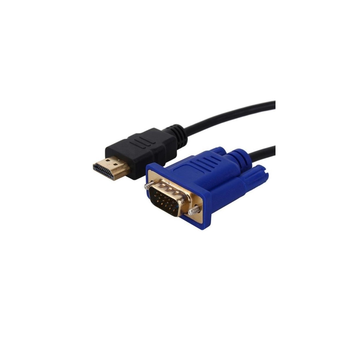 Câble HDMI-VGA 1.8m Noir