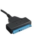 Adaptateur USB 3.0 SATA 2.5 SSD-HDD BLEU