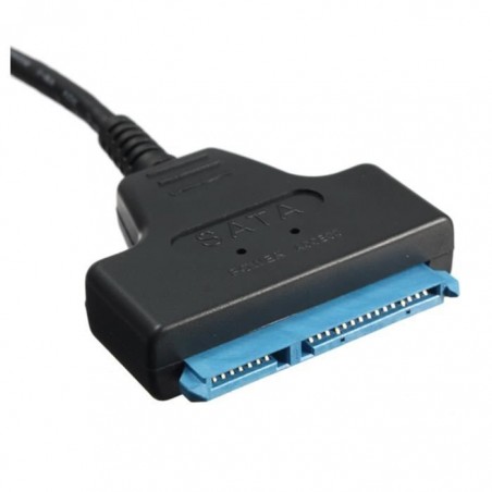 Adaptateur USB 3.0 SATA 2.5 SSD-HDD BLEU