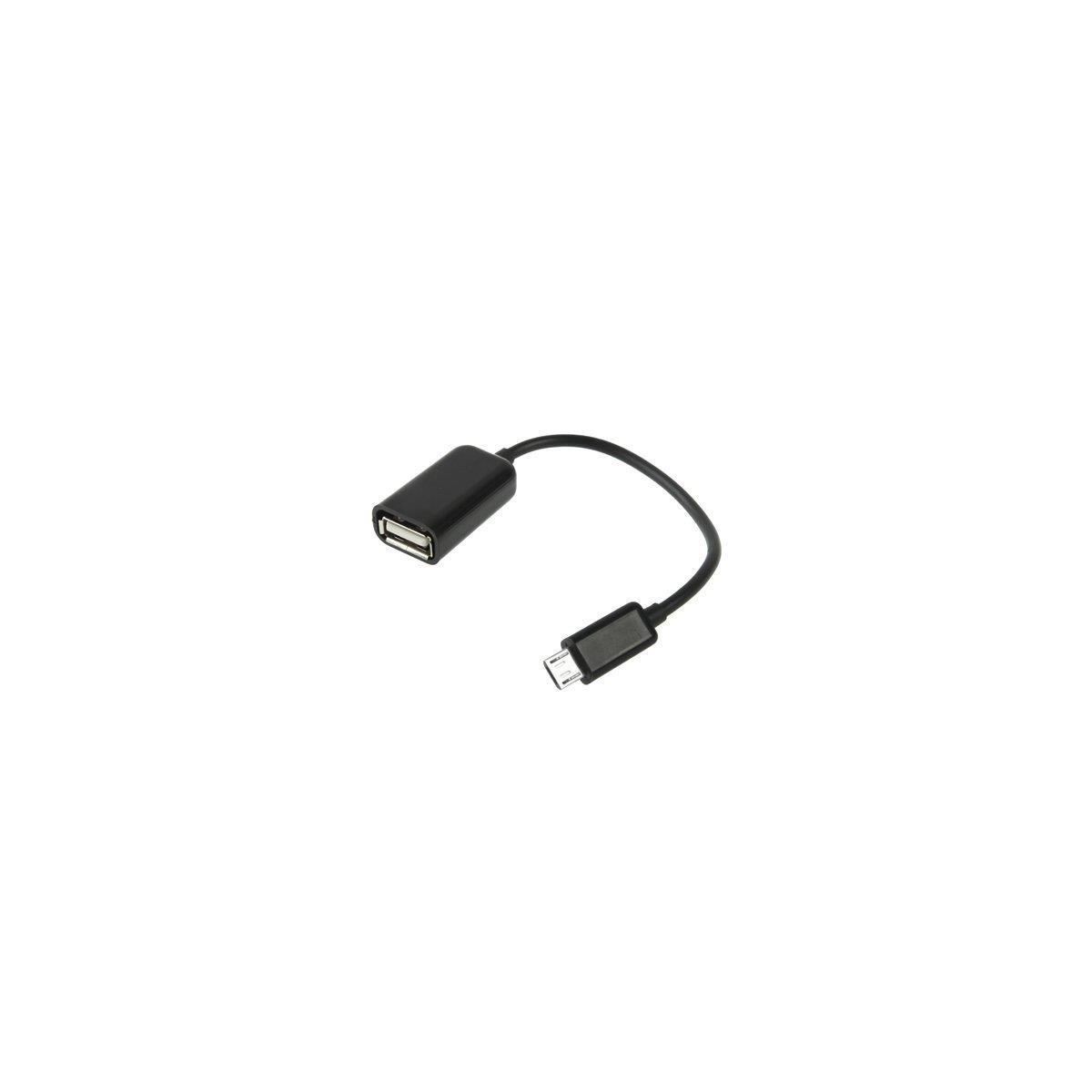 Adaptateur Micro Usb OTG Noir