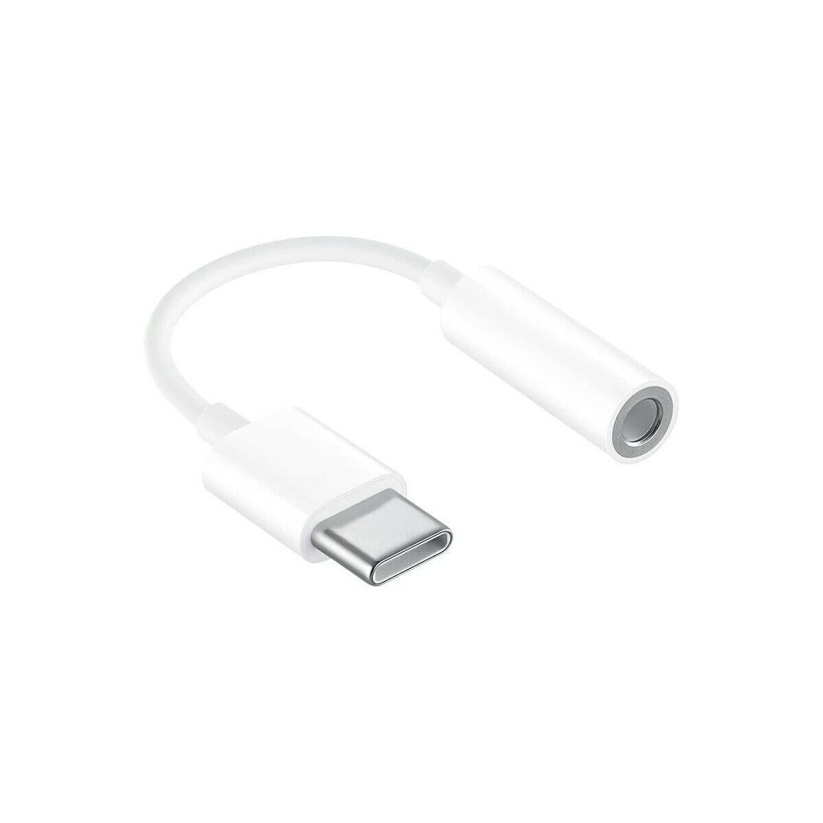 Adaptateur Type-C vers Jack 3.5mm Audio Smartphone Blanc