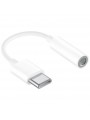 Adaptateur Type-C vers Jack 3.5mm Audio Smartphone Blanc