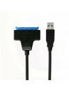Adaptateur USB 3.0 SATA 2.5 SSD-HDD BLEU