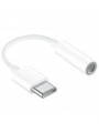 Adaptateur Type-C vers Jack 3.5mm Audio Smartphone Blanc