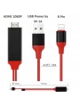 Câble Adaptateur Pour iPad iPhone 11 x Xs 6 7 8 Vers HDMI TV AV