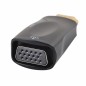 Adaptateur HDMI Mâle vers VGA Femelle Audio Vidéo Câble Convertisseur 1080P Noir Adaptateur HDMI Mâle vers VGA Femelle Audio Vidéo Câble Convertisseur 1080P Noir