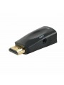 Adaptateur HDMI Mâle vers VGA Femelle Audio Vidéo Câble Convertisseur 1080P Noir