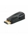 Adaptateur HDMI Mâle vers VGA Femelle Audio Vidéo Câble Convertisseur 1080P Noir