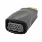 Adaptateur HDMI Mâle vers VGA Femelle Audio Vidéo Câble Convertisseur 1080P Noir Adaptateur HDMI Mâle vers VGA Femelle Audio Vidéo Câble Convertisseur 1080P Noir