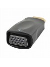 Adaptateur HDMI Mâle vers VGA Femelle Audio Vidéo Câble Convertisseur 1080P Noir
