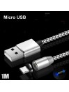 Câble 360 Degrés Magnétique Type-C, Micro-USB,