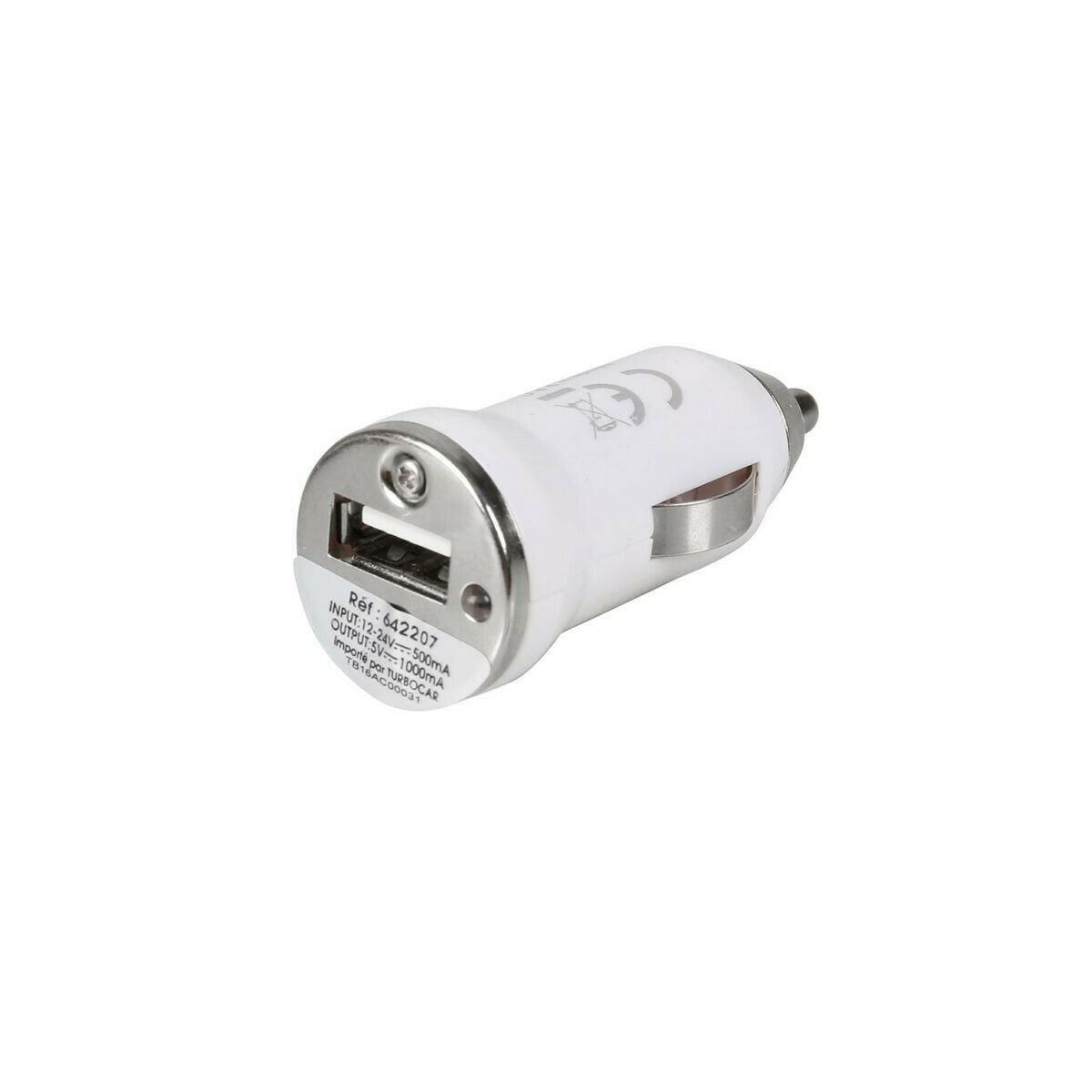 Chargeur de voiture Allume Cigare USB 12/24V 5V 1A Chargeur de voiture Allume Cigare USB 12/24V 5V 1A