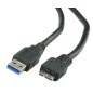 Câble USB 3.0 A mâle vers USB 3.0 Micro-B mâle Noir