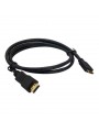 Câble HDMI vers Mini HDMI 1.5m Noir FullHD