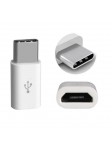 Adaptateur Micro USB vers Type-c Blanc