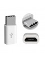 Adaptateur Micro USB vers Type-c Blanc