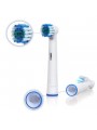 4 Têtes de remplacement pour brosse à dents Oral B Precision Clean/Flexisoft (SB-17A)