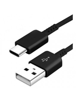 Câble USB Type-C Chargeur pour Samsung Galaxy Noir avec SmartParts