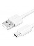 Câble USB Type-C Chargeur pour Samsung Galaxy Blanc