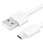 Câble USB Type-C Chargeur pour Samsung Galaxy Blanc Câble USB Type-C Chargeur pour Samsung Galaxy Blanc