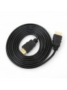 Câble HDMI Rond 1.8m 2.0V PRO 3D HIGH SPEED FULL HD 1080p 4K