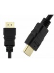 Câble HDMI Rond 3m 2.0V PRO 3D HIGH SPEED FULL HD 1080p 4K