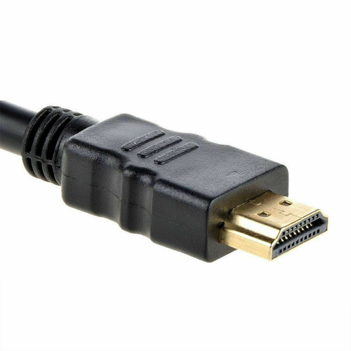 Adaptateur 2 ports Cable HDMI 1080P Gold 3D FULL HD