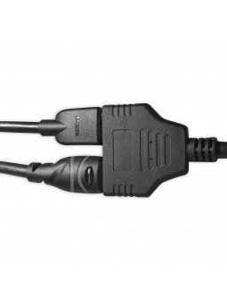 Adaptateur 2 ports Cable HDMI 1080P Gold 3D FULL HD